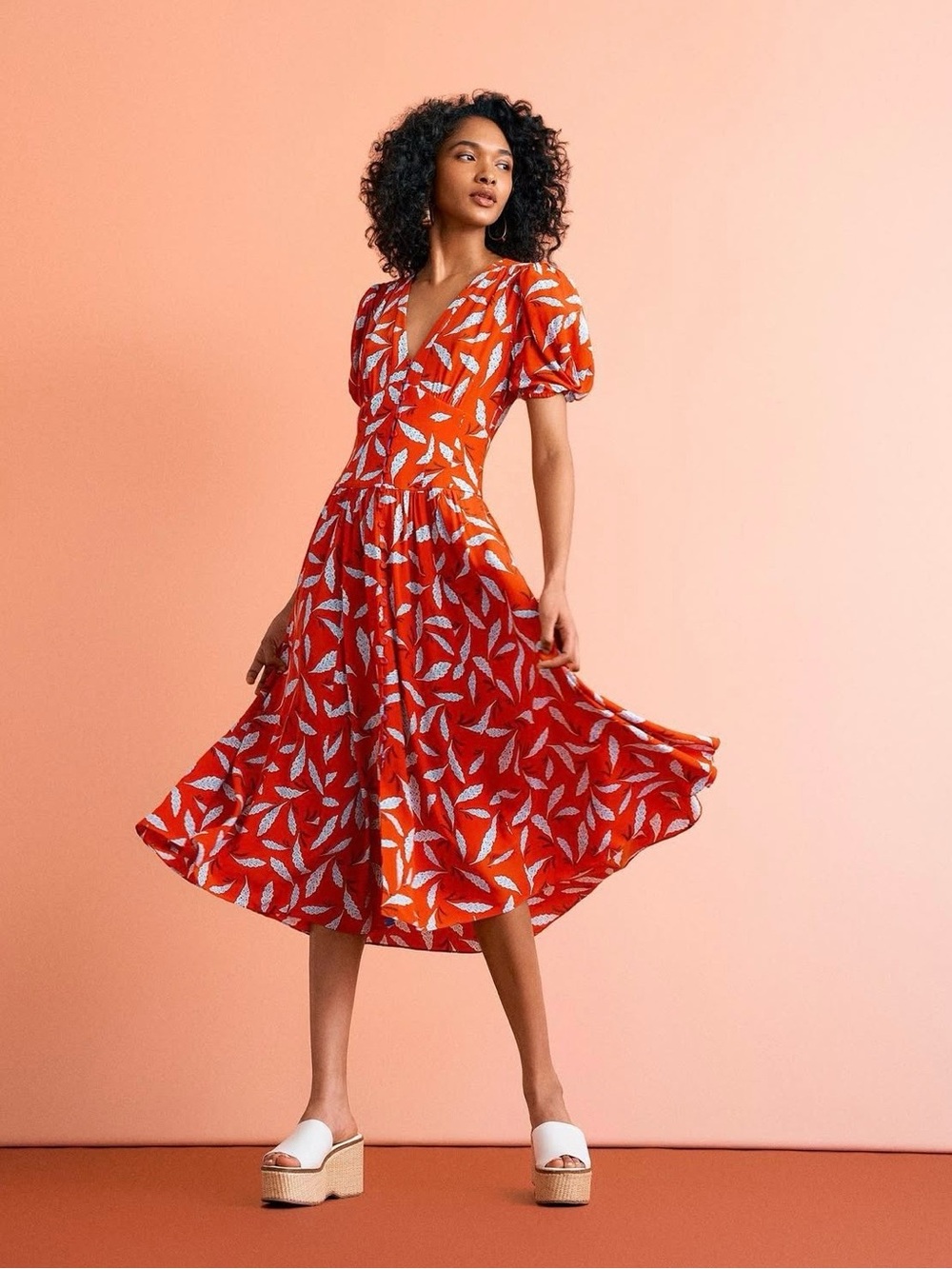 Diane von Furstenberg Cordelia midi dress